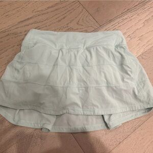Lululemon Light Green Tennis Skirt